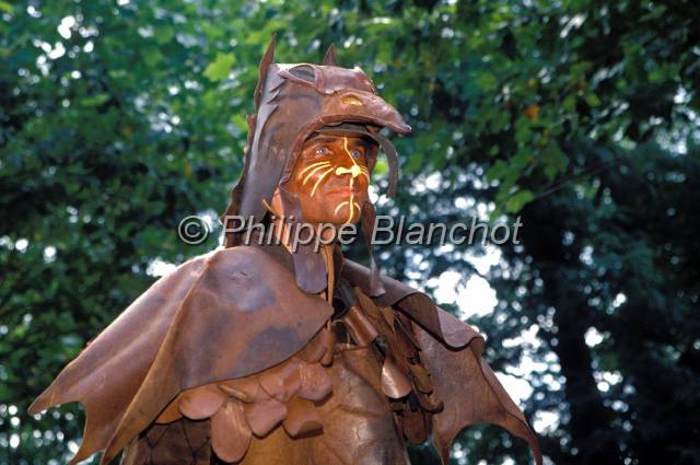 dinan fete remparts 12.JPG - Fête des Remparts, septembre 1994sur le thème « Du Guesclin »22 Dinan